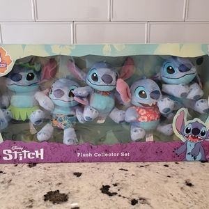 Disney Stitch Plush Collector set 2021